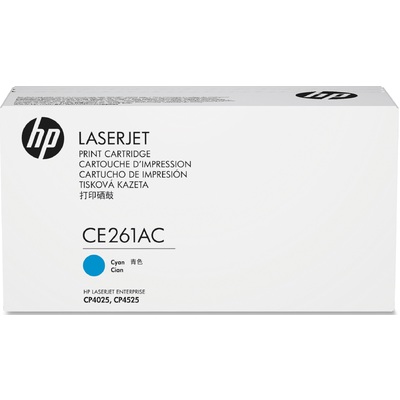Mực In Laser Màu HP Cyan Contract Original LaserJet Toner Cartridge (CE261AC)