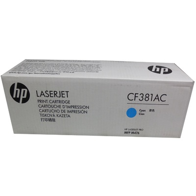 Mực In Laser Màu HP Cyan Contract Original LaserJet Toner Cartridge (CF381AC)