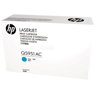 Mực In Laser Màu HP Cyan Contract Original LaserJet Toner Cartridge (Q5951AC)