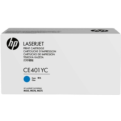 Mực In Laser Màu HP High Yield Cyan Contract Original LaserJet Toner Cartridge (CE401YC)