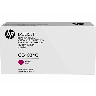 Mực In Laser Màu HP High Yield Magenta Contract Original LaserJet Toner Cartridge (CE403YC)