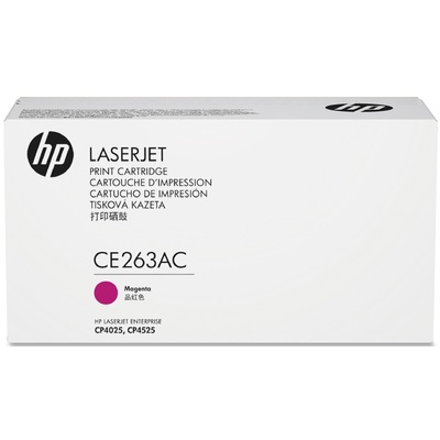 Mực In Laser Màu HP Magenta Contract Original LaserJet Toner Cartridge (CE263AC)