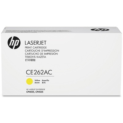 Mực In Laser Màu HP Yellow Contract Original LaserJet Toner Cartridge (CE262AC)