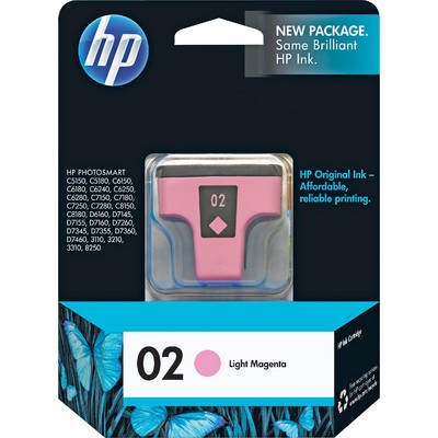 Mực In Phun HP 02 Light Magenta Original Ink Cartridge (C8775WA)