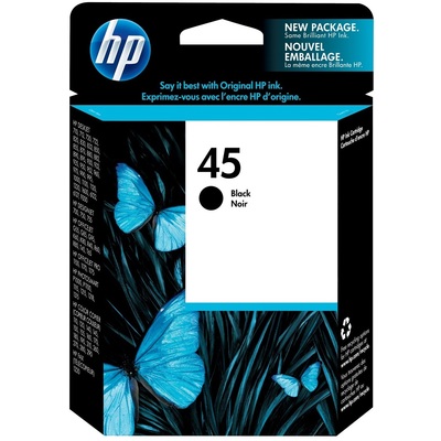 Mực In Phun HP 45 2-pack Black Original Ink Cartridges (CC625AA)