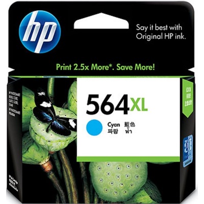 Mực In Phun HP 564XL High Yield Cyan Original Ink Cartridge (CB323WA)