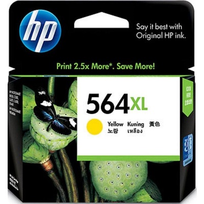 Mực In Phun HP 564XL High Yield Yellow Original Ink Cartridge (CB325WA)