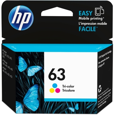 Mực In Phun HP 63 Tri-color Original Ink Cartridge (F6U61AA)