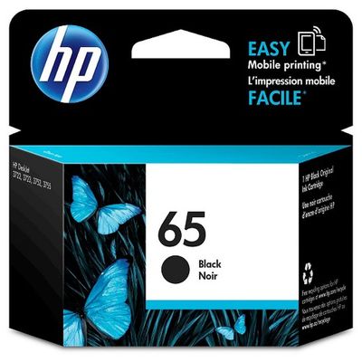 Mực In Phun HP 65 Black Original Ink Cartridge (N9K02AA)