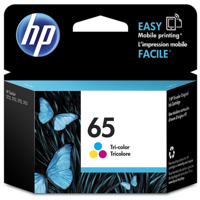 Mực In Phun HP 65 Tri-Color Original Ink Cartridge (N9K01AA)
