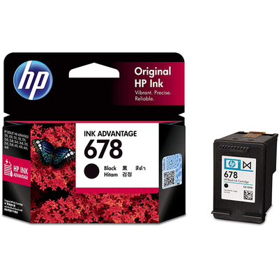 Mực In Phun HP 678 Black Original Ink Advantage Cartridge (CZ107AA)