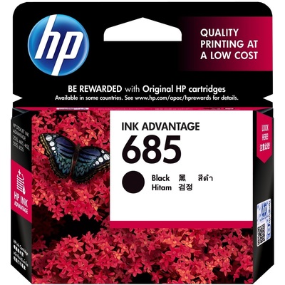 Mực In Phun HP 685 Black Original Ink Advantage Cartridge (CZ121AA)