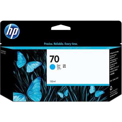 Mực In Phun HP 70 130-ml Cyan DesignJet Ink Cartridge (C9452A)