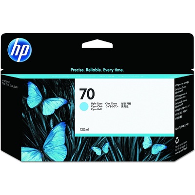 Mực In Phun HP 70 130-ml Light Cyan DesignJet Ink Cartridge (C9390A)