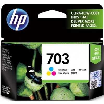 Mực In Phun HP 703 Tri-Color Original Ink Advantage Cartridge (CD888AA)