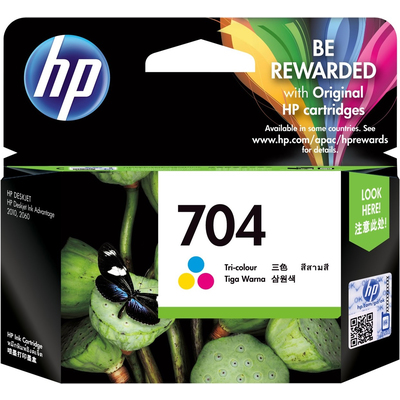 Mực In Phun HP 704 Tri-Color Original Ink Advantage Cartridge (CN693AA)