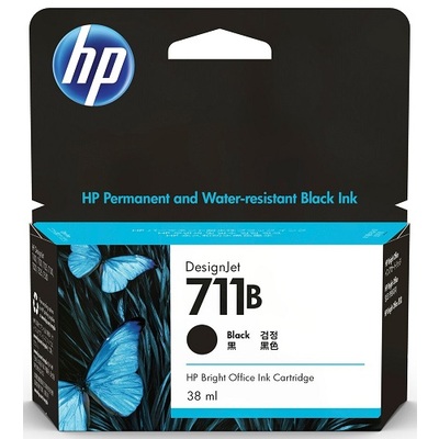 Mực In Phun HP 711B 38-ml Black DesignJet Ink Cartridge (3WX00A)