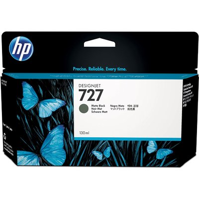 Mực In Phun HP 727 130-ml Matte Black DesignJet Ink Cartridge (B3P22A)