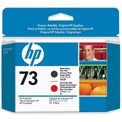 Mực In Phun HP 73 Matte Black and Chromatic Red DesignJet Printhead (CD949A)