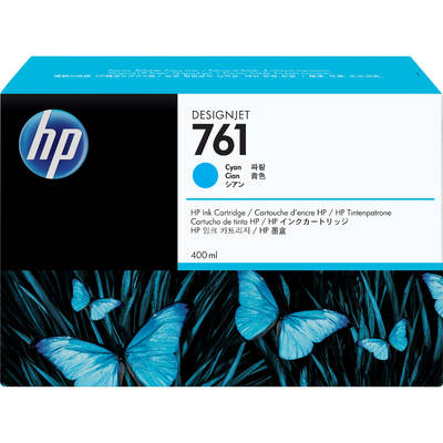 Mực In Phun HP 761 400-ml Cyan DesignJet Ink Cartridge (CM994A)