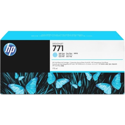 Mực In Phun HP 771 775-ml Light Cyan DesignJet Ink Cartridge (CE042A)