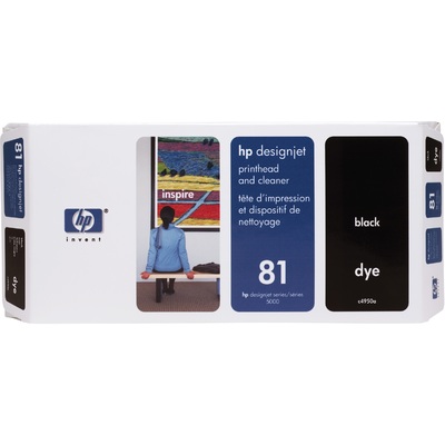 Mực In Phun HP 81 Black Dye Printhead and Printhead Cleaner (C4950A)