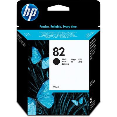 Mực In Phun HP 82 69-ml Black DesignJet Ink Cartridge (CH565A)
