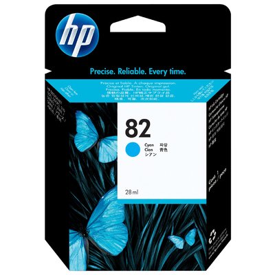 Mực In Phun HP 82 69-ml Cyan DesignJet Ink Cartridge (C4911A)