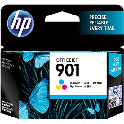 Mực In Phun HP 901 Tri-color Original Ink Cartridge (CC656AA)
