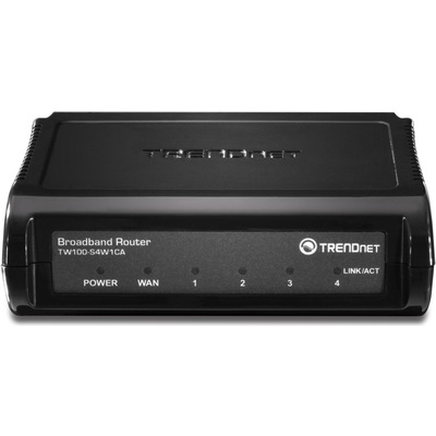 Network Router TrendNet 4-Port (TW100-S4W1CA)