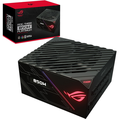 Nguồn Máy Tính Asus ROG Thor 850 RGB 850W 80 Plus Platinum Fully-Modular ATX (ROG-THOR-850P)