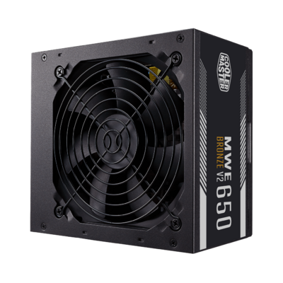 Nguồn Máy Tính Cooler Master MWE 650 BRONZE V2 FULL RANGE (MPE-6501-ACAAW)