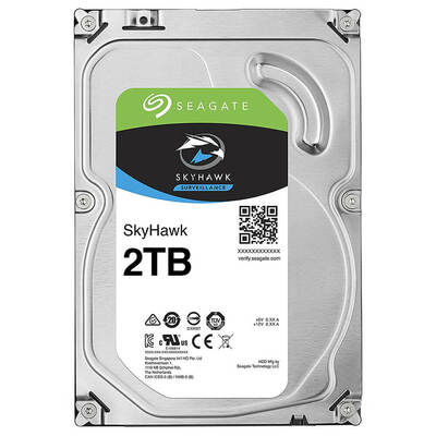 Ổ Cứng Camera Seagate Skyhawk 2TB 5400RPM SATA 256MB Caches (ST2000VX017)