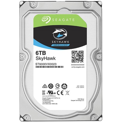 Ổ Cứng Camera Seagate SkyHawk 6TB SATA 7200RPM 256MB Cache 3.5" (ST6000VX0023)