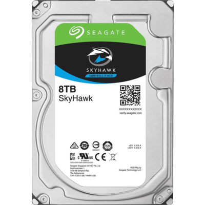 Ổ Cứng Camera Seagate SkyHawk 8TB SATA 7200RPM 256MB Cache 3.5" (ST8000VX0022)