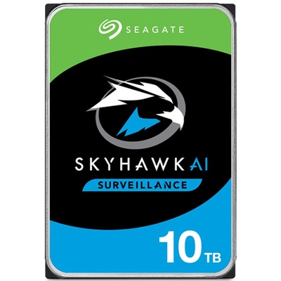 Ổ Cứng Camera Seagate SkyHawk AI 10TB SATA 7200RPM 256MB Cache 3.5" (ST10000VE001)