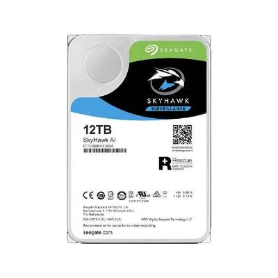 Ổ Cứng Camera Seagate Skyhawk AI 12TB 7200RPM SATA 3 256MB Cache (ST12000VE0001)