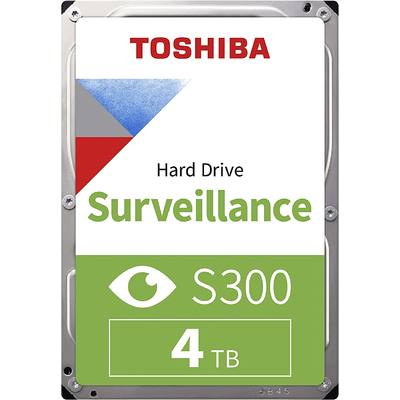 Ổ Cứng Camera Toshiba Surveillance S300 4TB SATA 5400RPM 128MB Cache 3.5" (HDWT140UZSVA)
