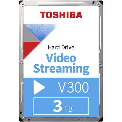 Ổ Cứng Camera Toshiba VideoStream V300 3TB SATA 5940RPM 64MB Cache 3.5" (HDWU130UZSVA)