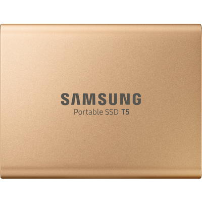 Ổ Cứng Di Động SAMSUNG T5 500GB SSD USB 3.1 Gen 2 Gold (MU-PA500G/WW)