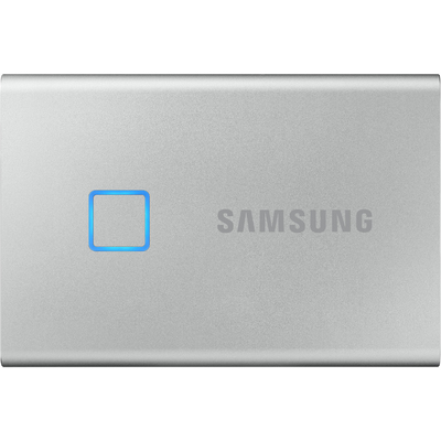 Ổ Cứng Di Động SAMSUNG T7 Touch 1TB SSD USB 3.2 Gen 2 Silver (MU-PC1T0S/WW)