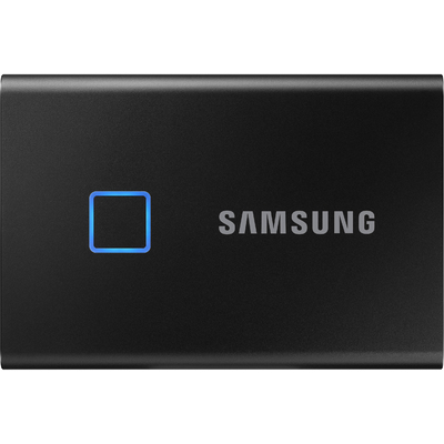 Ổ Cứng Di Động SAMSUNG T7 Touch 500GB SSD USB 3.2 Gen 2 Black (MU-PC500K/WW)