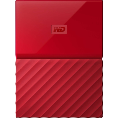 Ổ Cứng Di Động WD My Passport 1TB USB 3.0 Red (WDBYNN0010BRD-WESN)