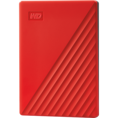 Ổ Cứng Di Động WD My Passport 1TB USB 3.2 Gen 1 Red (WDBYVG0010BRD-WESN)