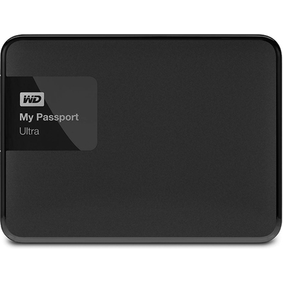 Ổ Cứng Di Động WD My PassPort Ultra 1TB USB 3.0 Black (WDBGPU0010BBK)