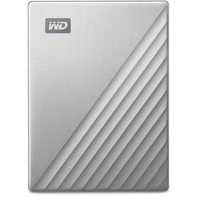 Ổ Cứng Gắn Ngoài Western Digital My Passport Ultra 4TB USB Type-C Silver (WDBFTM0040BSL-WESN)