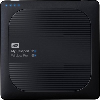 Ổ Cứng Gắn Ngoài Western Digital My Passport Wireless Pro 1TB USB 3.0 (WDBVPL0010BBK-SESN)