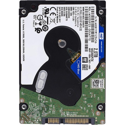 Ổ Cứng HDD 2.5" WD Blue 2TB SATA 5400RPM 128MB Cache (WD20SPZX)