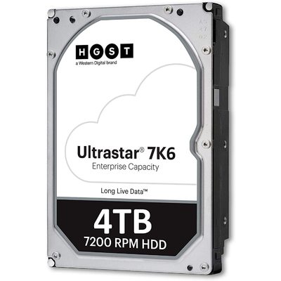 Ổ Cứng HDD 3.5" HGST Ultrastar 7K6000 4TB SATA 7200RPM 128MB Cache (HUS726040ALE610 / 0F23005)