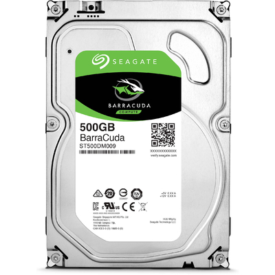 Ổ Cứng HDD 3.5" Seagate BarraCuda 500GB SATA 7200RPM 32MB Cache (ST500DM009)